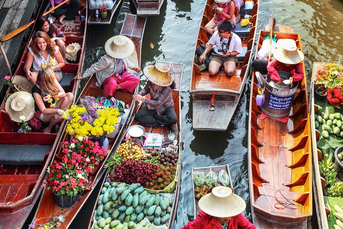 Damnoen Saduak Floating Market & Maeklong Railway Market Tour From Bangkok - Two markets, one long morning from Bangkok