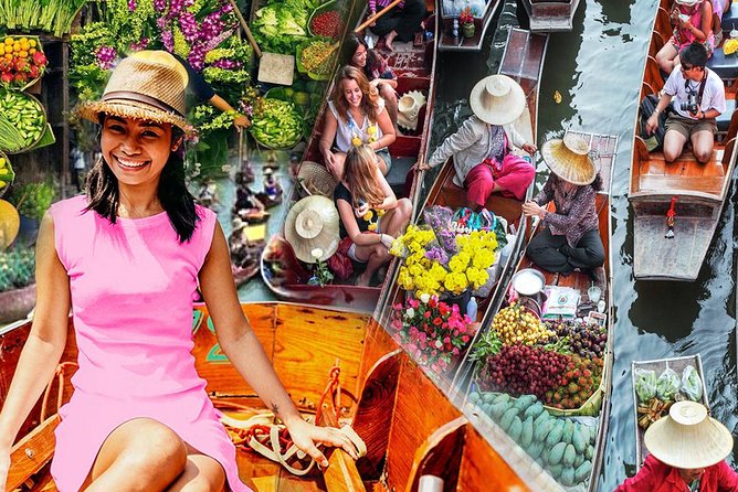 Damnoen Saduak Floating Market & Paddle Boat Adventure - Exploring the market after the boat ride