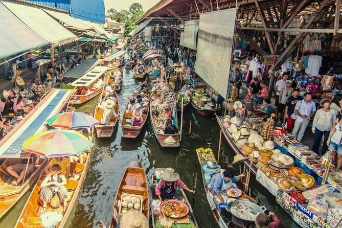 Damnoen Saduak Floating Market & Railway Market Tour from Bangkok - What the $26.78 price really covers