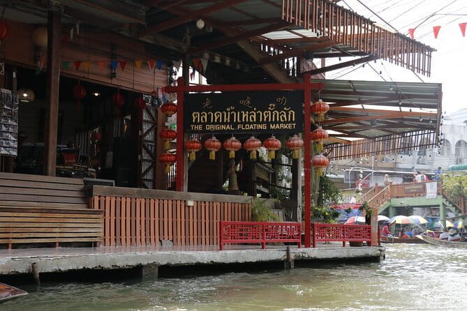Day Trip to Bangkok Floating Market & Maeklong Railway - Maeklong Railway Market and the train passage