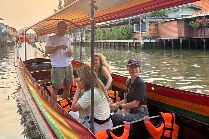 Discover Hidden Bangkok with Longtail Boat Tour - Wat Ratcha Orasaram, a quiet royal temple