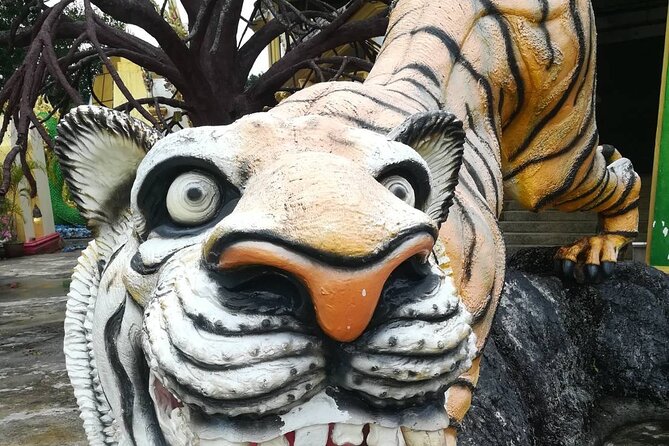Discover Krabi - Emerald Pool, Hot Springs & Tiger Cave Temple - Treating the temple monkeys seriously