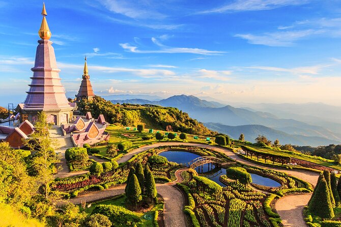 Doi Inthanon National Park, Waterfall & Royal Project Day Tour From Chiang Mai - Wachirathan Falls brings the first big view