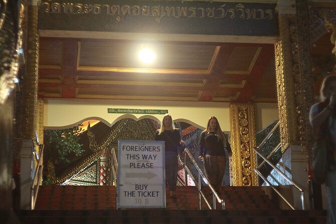 Doi Suthep and Wat Umong Night Tour From Chiang Mai - The 306 steps to Doi Suthep