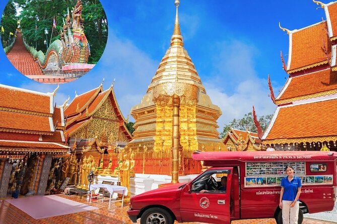 Doi Suthep Temple Tour by Local Red Car 3 Hour Adventure - Spending About Two Hours at the Temple