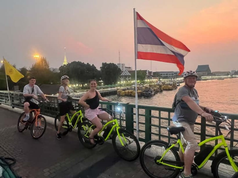 Electric Bike Tour - Starting in Bang Rak beside the fresh market