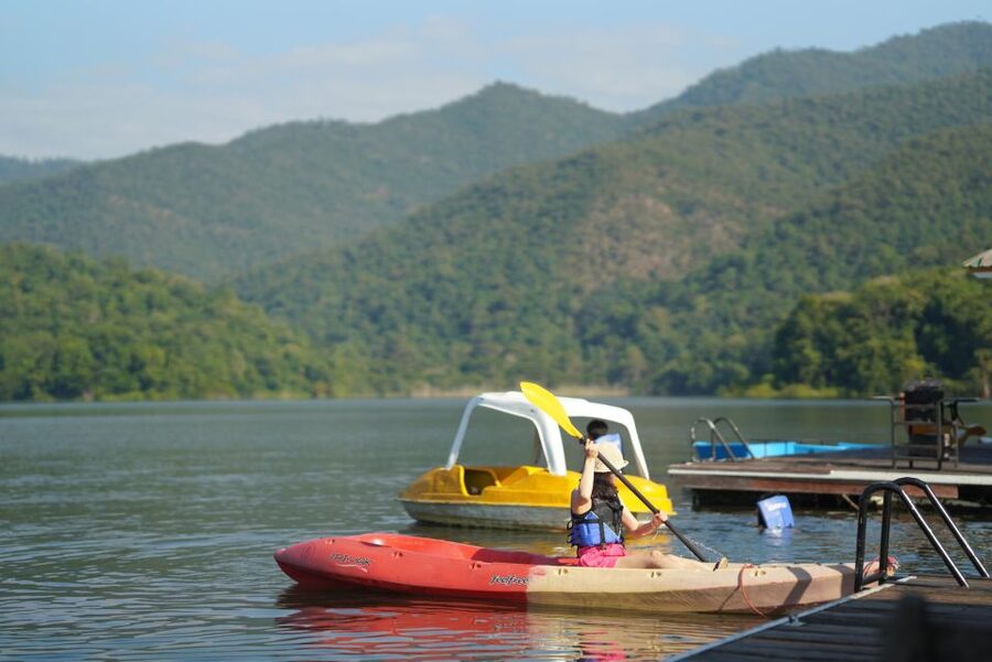 Elephant Habitat Park Feeding Entry & Rafting Van Transfer - Who will enjoy this outing most