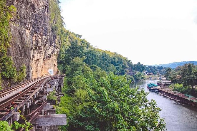 Erawan Waterfall and Elephant Care: Private Tour to Kanchanabur - The Bridge Over the River Khwae