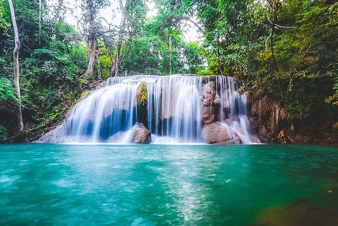 Erawan Waterfall and Elephant Care: Private Tour to Kanchanabur - Guides, vehicles, and the private format