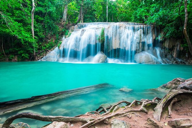 Erawan Waterfall & Train Tour from Kanchanaburi – Full Day - Key points at a glance
