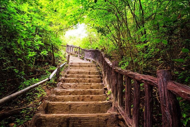 Erawan Waterfall & Train Tour from Kanchanaburi – Full Day - The Death Railway Museum and Tham Krasae area