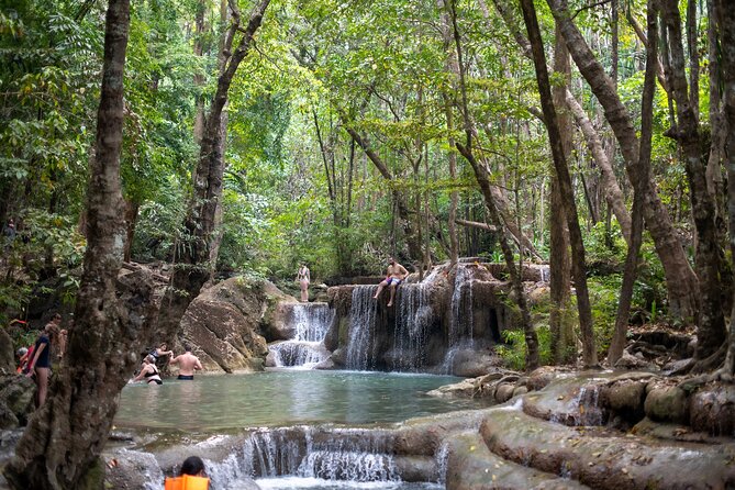 Erawan Waterfalls and Bridge Over River Kwai Tour from Bangkok - Lunch before Erawan National Park