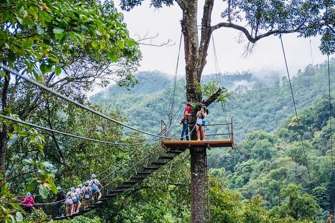 Extream Zipline @ Kingkong Smile and Dip in Hot Spring - What the Zipline Session Feels Like