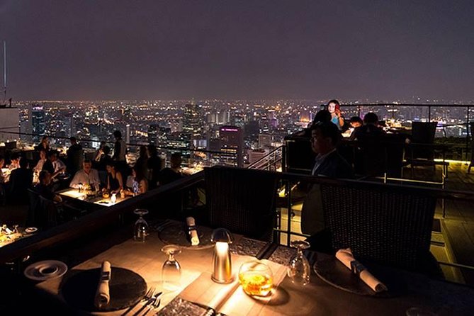 Fine Dining Experience at Vertigo Rooftop Restaurant, Banyan Tree Hotel, Bangkok - Sunset, city lights, and the first courses