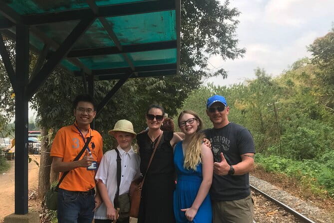 Floating and Railway Markets and Erawan Waterfall (Group Tour) - Three hours at Erawan National Park