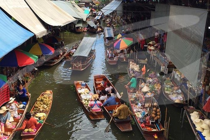 Floating Markets and Bridge on River Kwai Tour from Bangkok - The early road to Samut Sakhon