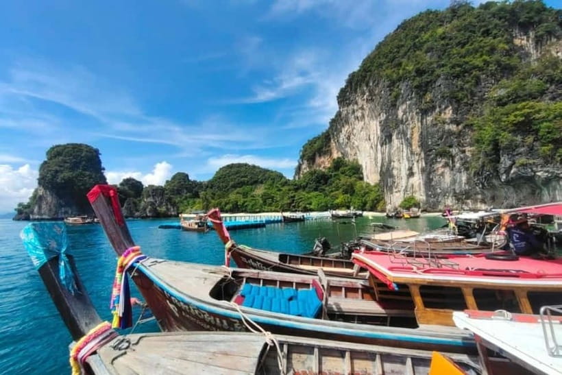 From Ao Nang Hong Island Longtail Cruise with Sunset Dinner - Getting from Krabi to Noparat Thara pier