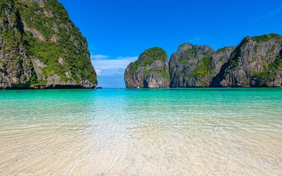 From Ao Nang: Phi Phi Islands Day Tour by Boat with Lunch - Viking Cave and Monkey Beach