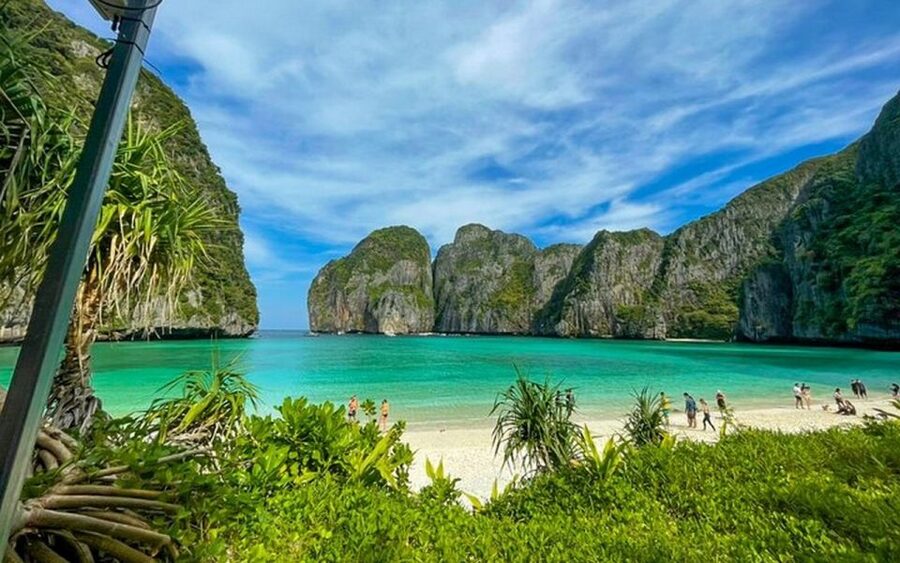 From Ao Nang: Phi Phi Islands Day Tour by Boat with Lunch - Bamboo Island: the final beach reward