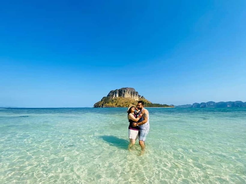 From Aonang: 4 Islands one day tour with Lunch - Phra Nang Cave Shrine and beach