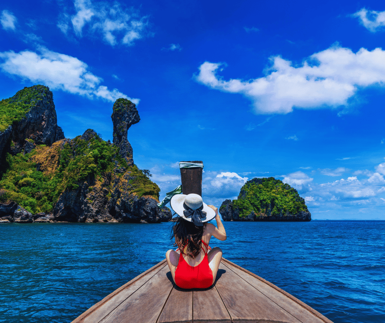 From Aonang: 4 Islands one day tour with Lunch - Chicken Island and the 45-minute snorkel stop