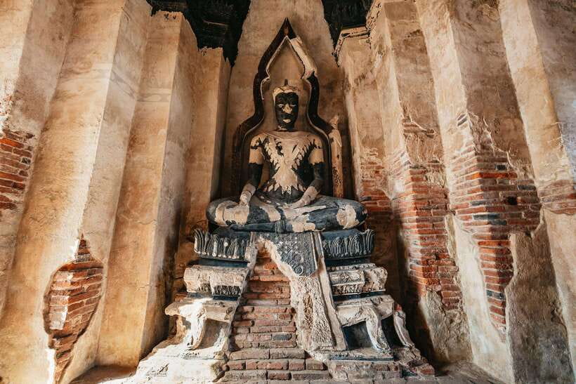 From Bangkok: Ayutthaya Temples Guided Tour with Lunch - Wat Lokayasutha and the giant reclining Buddha