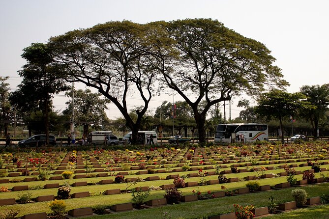 From Bangkok: Death Railway & Hellfire Pass Tour with Lunch - Kanchanaburi War Cemetery