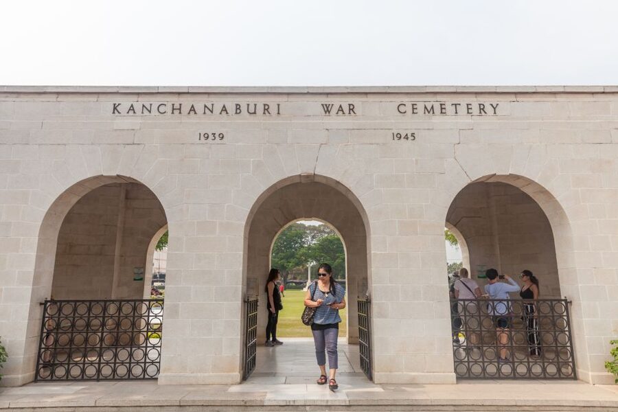From Bangkok: Historical Day Tour to River Kwai - Tham Krasae, the trackside walk, and the Buddha cave