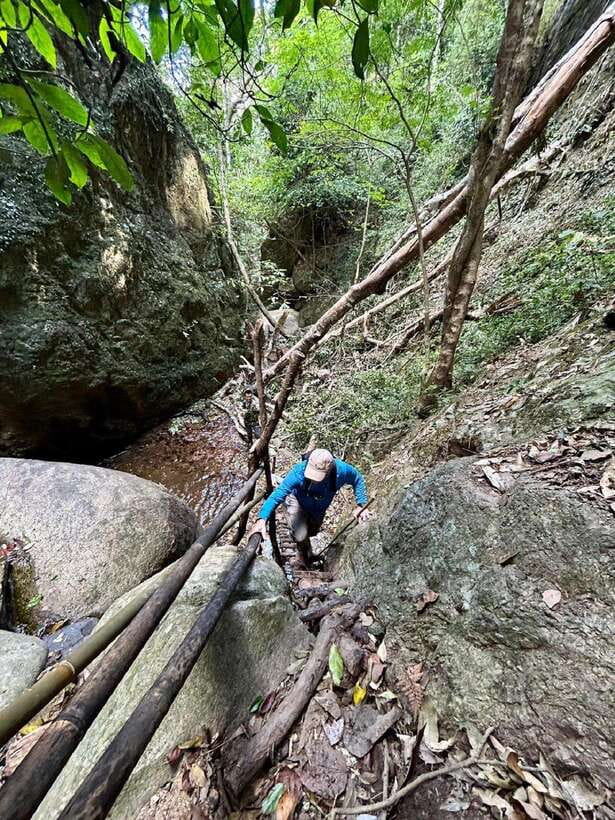 From Chiang Mai: Doi Saket Hiking Tour with Lunch - Reaching the secluded waterfall