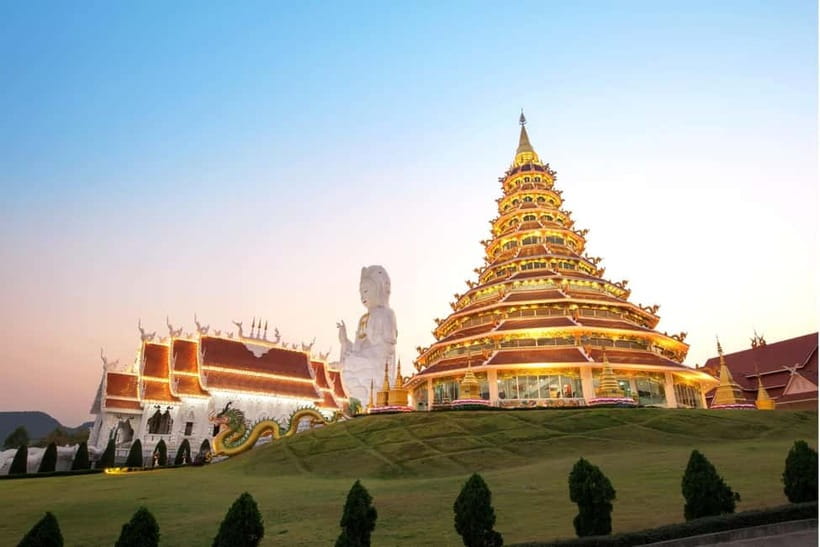 From Chiang Mai: White Temple, Blue Temple & Black House - Wat Rong Khun, the White Temple