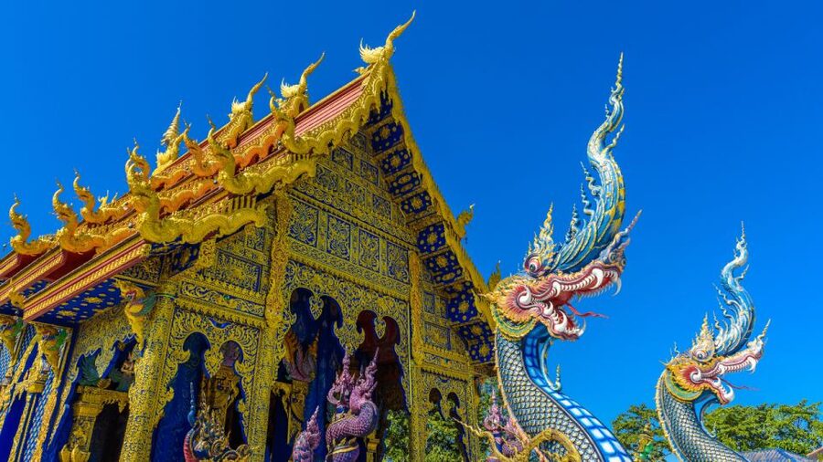 From Chiang Mai: White Temple, Blue Temple & Black House - The return to Chiang Mai