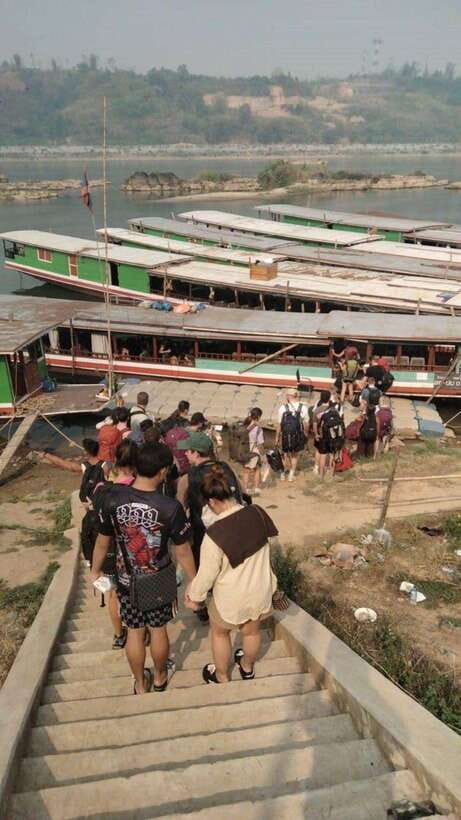 From Chiangrai: Slow Baot to Loas (Luangprabang) 2-Day Tour - Crossing from Thailand into Laos
