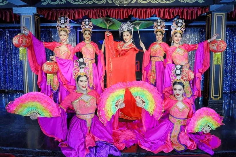 From Krabi: Blue Dragon Cabaret Ticket Dazzling Night - What the One-Hour Show Feels Like