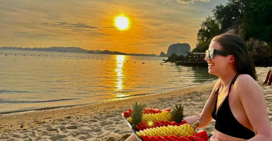 From Krabi: Hong Island Sunset Tour+Bioluminescent Plankton - Hong Island gives you two different outings