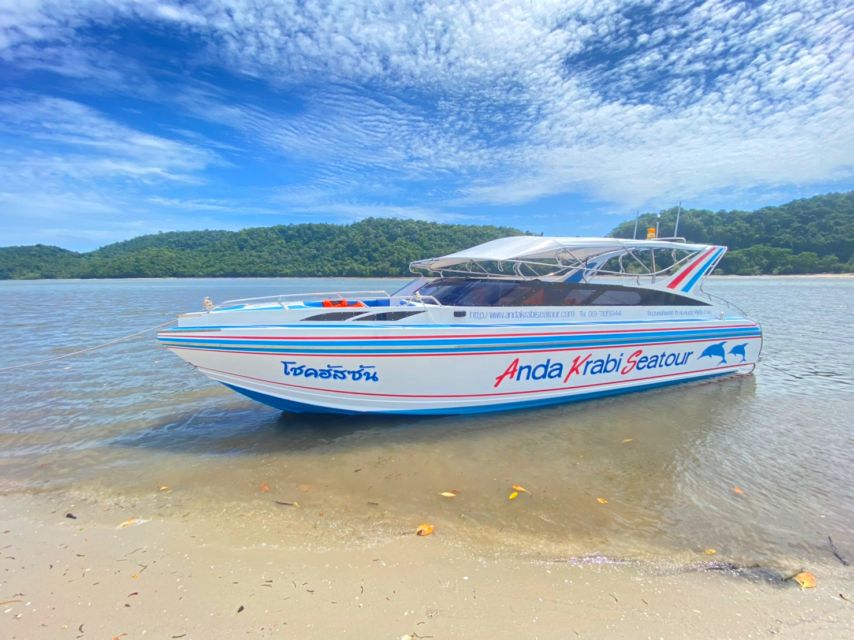 From Krabi: Phi Phi Island Full-Day Private Speed Boat Tour - Loh Samah Bay is the snorkeling stop