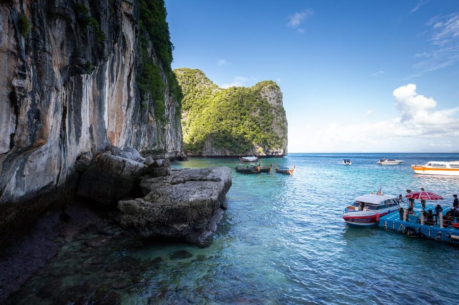 From Phi Phi: Full Day Longtail Tour Maya Bay & Snorkeling - Pi Leh Lagoon gives you the best water stop