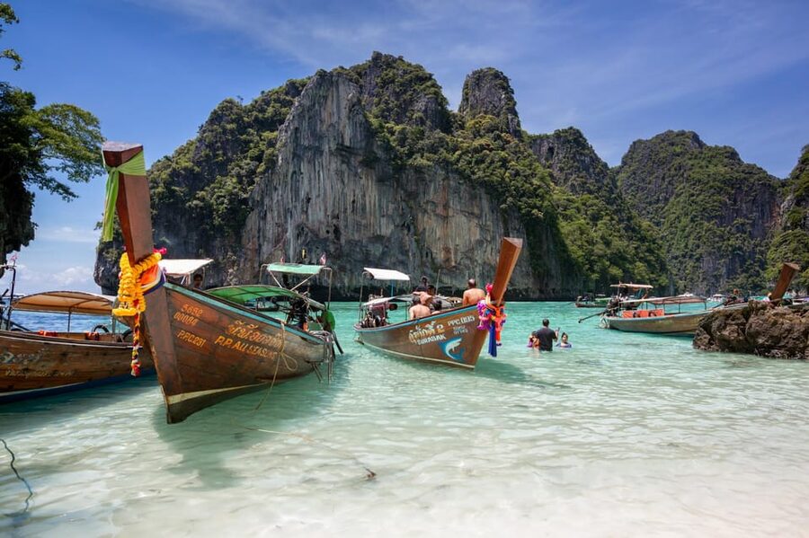 From Phi Phi: Full Day Longtail Tour Maya Bay & Snorkeling - Sunset on the Andaman Sea