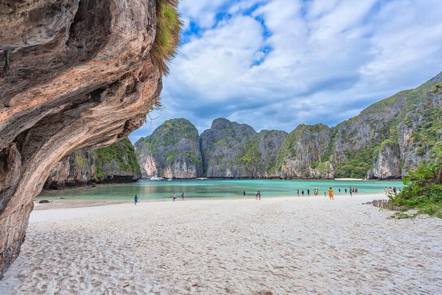 From Phi Phi: Full Day Snorkeling Trip by Longtail Boat - Monkey Beach and the first snorkel stop
