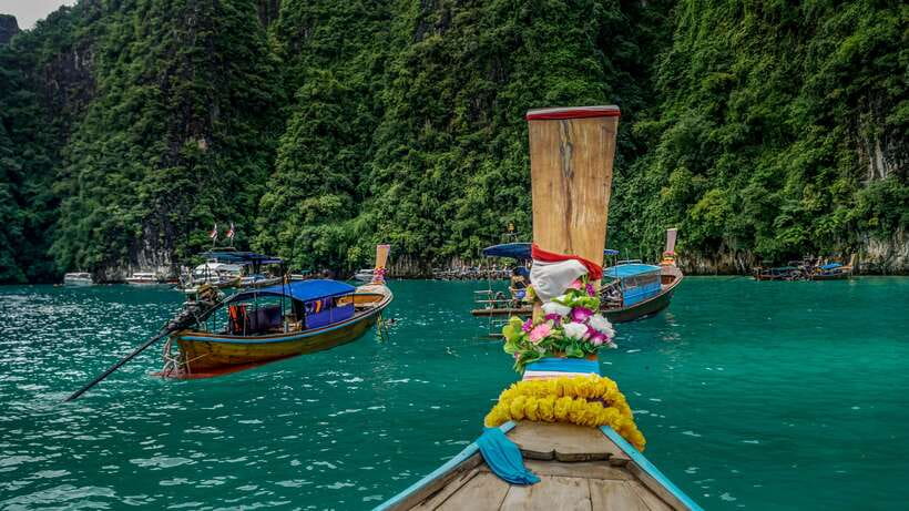 From Phi Phi: Half Day Longtail Boat Tour to Maya Bay - Starting at the Marlin Statue in Tonsai Bay