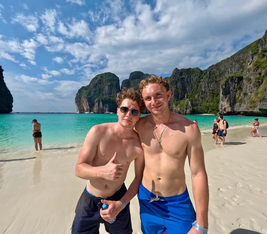 From Phi Phi Island: Maya Bay Sunset & Plankton by Speedboat - Maya Bay at the best time of day