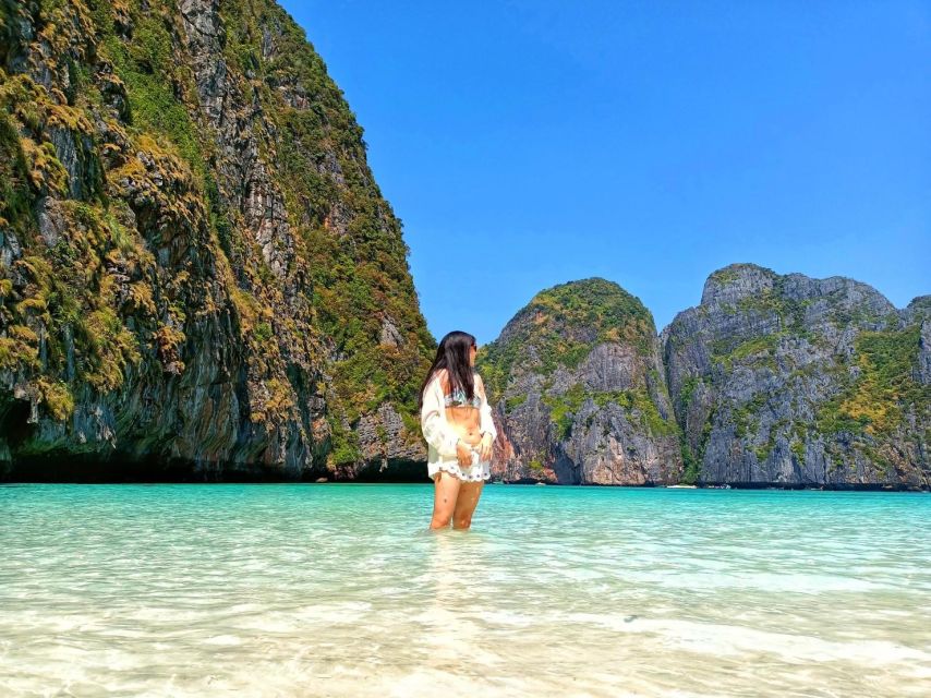 From Phi Phi: Sunrise Maya Bay, Pileh Lagoon Speedboat Tour - Shark Point is the main snorkeling finale
