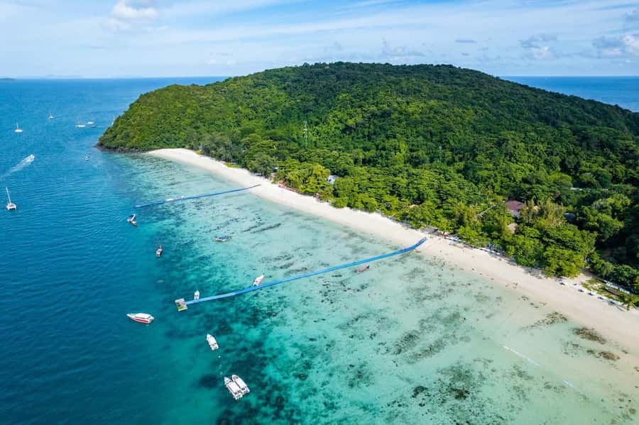 From Phuket: Coral Island Kahung Beach Speedboat Trip - The 15-minute boat ride to Kahung Beach