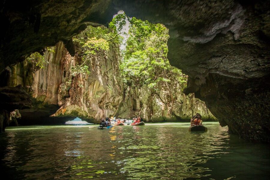 From Phuket: James Bond and Phang Nga Bay Tour by Speedboat - Panak Island, caves, and the first canoe ride