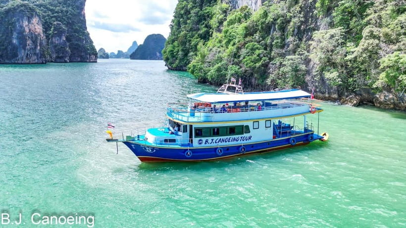 From Phuket : James Bond Island by Bigboat & Canoe Adventure - Ao Po Pier and the start of the sea journey
