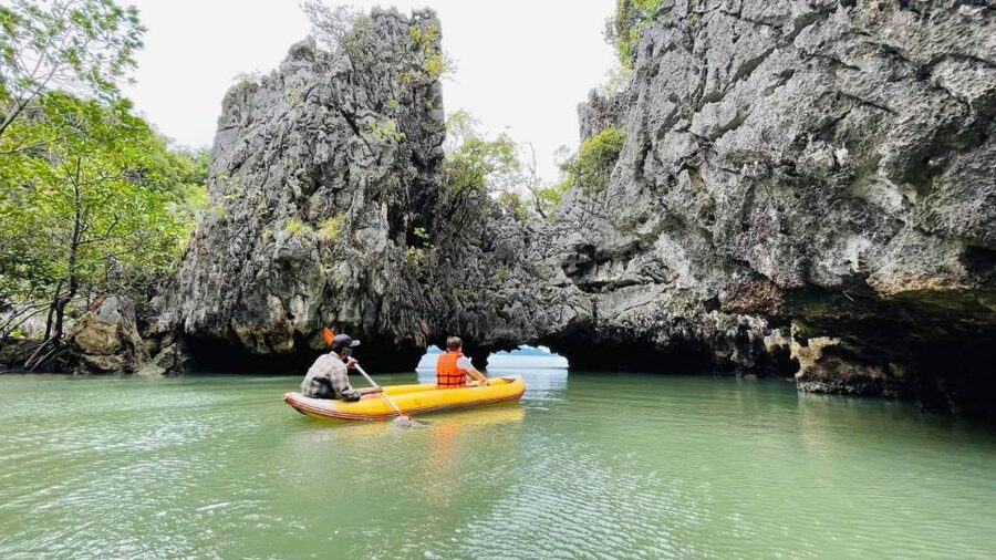 From Phuket: Phang Nga Bay and Canoeing Tour by Big Boat - What the $53 price really covers