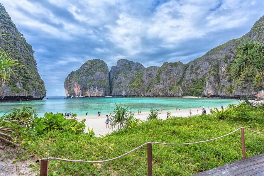 From Phuket: Phi Phi, Maya Bay, & Khai Islands Premium Trip - Phi Phi Don: lunch, walking, and a busy middle hour