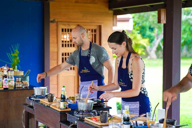 Full-Day Thai Cooking Class with Grandma - Market and Farm Tour - Starting at Charoen Charoen Fresh Market at 9:00 am