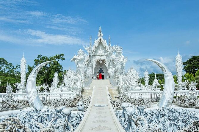 Full Day Tour in Chiang Rai White Temple and Golden Triangle - Wat Rong Khun, the White Temple, and one hour of intense detail
