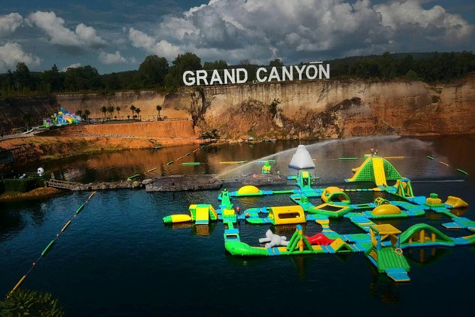 Grand Canyon Water Park Entry Pass - The floating obstacle course: the best use of your energy