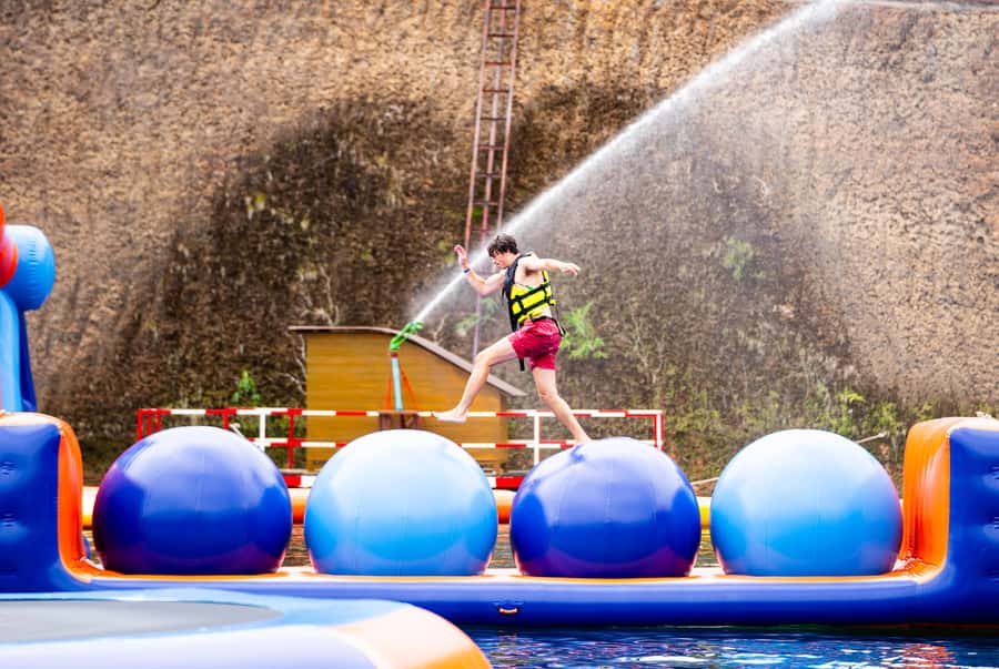 Grand Canyon Water Park Ticket - The giant floating aquapark and slides